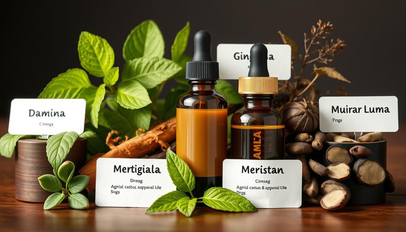 Natural ingredients found in Damiaplant Drops
