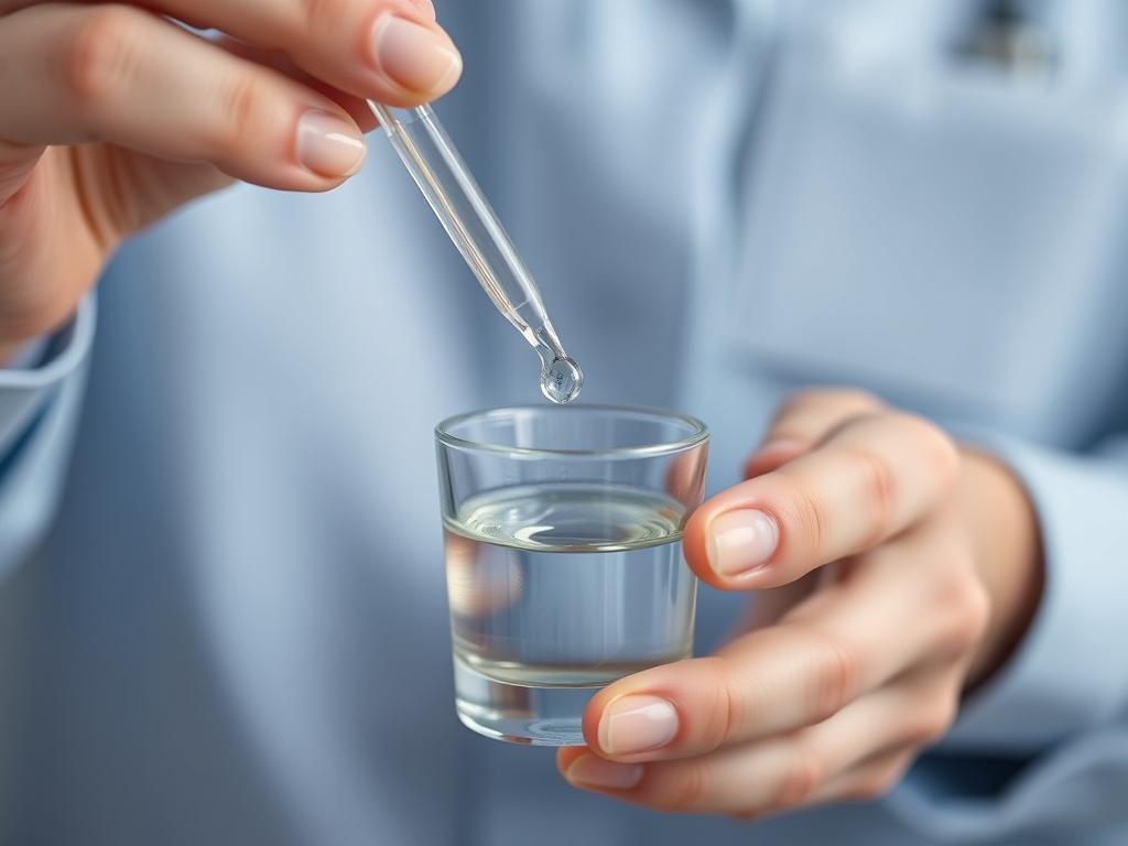 Proper method of taking Damiaplant Drops with water